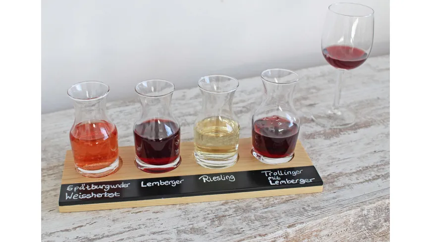 Winkee Weinprobe Karaffen 4er Set