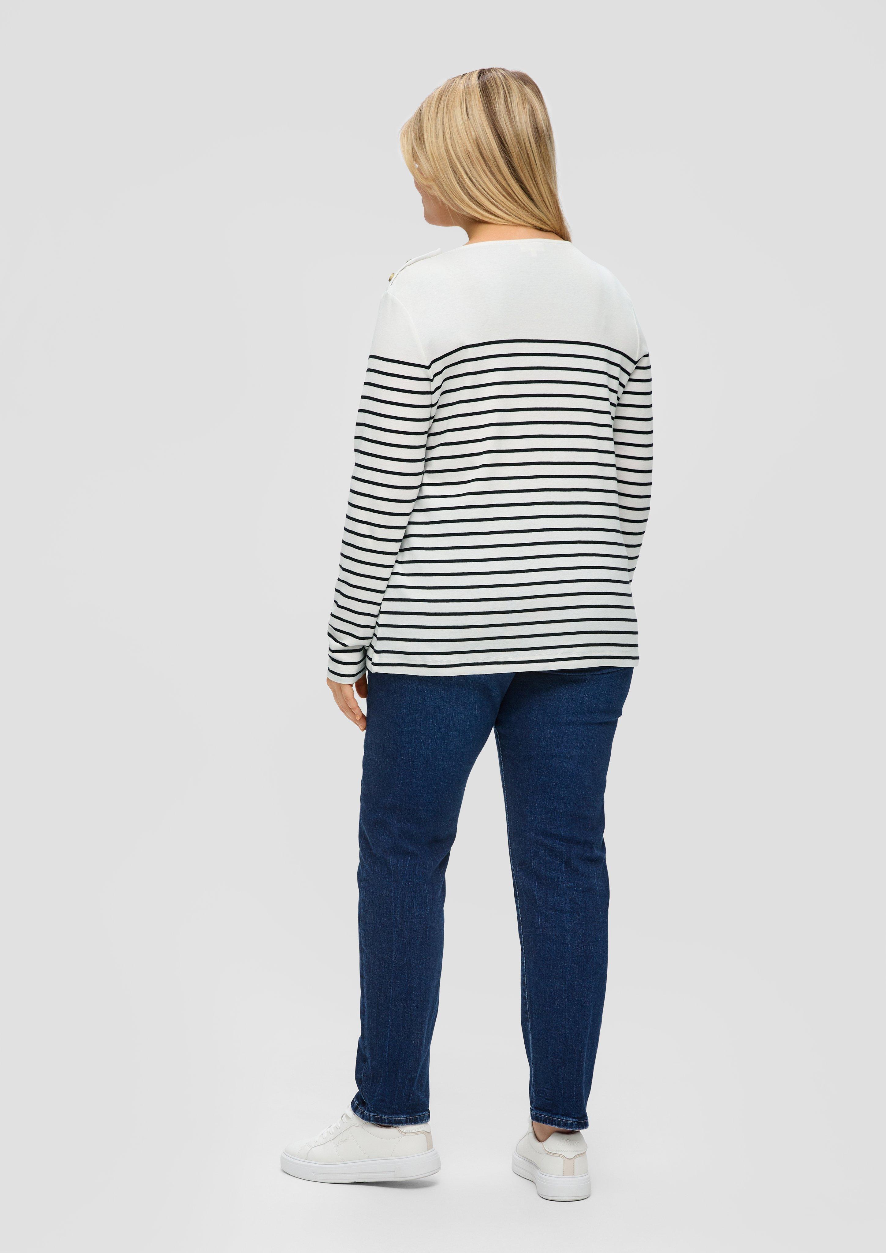 Longsleeve mit Streifen  2149231-99G3
