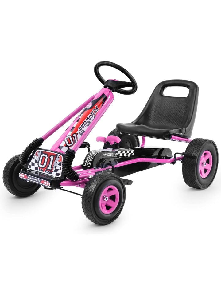 COSTWAY Gokart ab 3 Jahren in Rosa günstig kaufen onesize