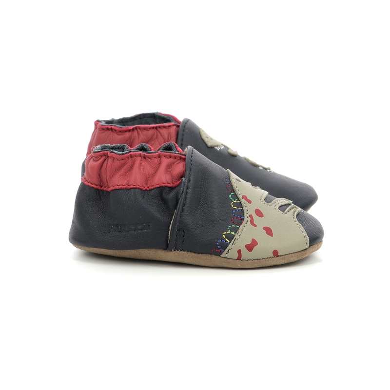 Chaussons cuir tannage vegetal Cretace Star