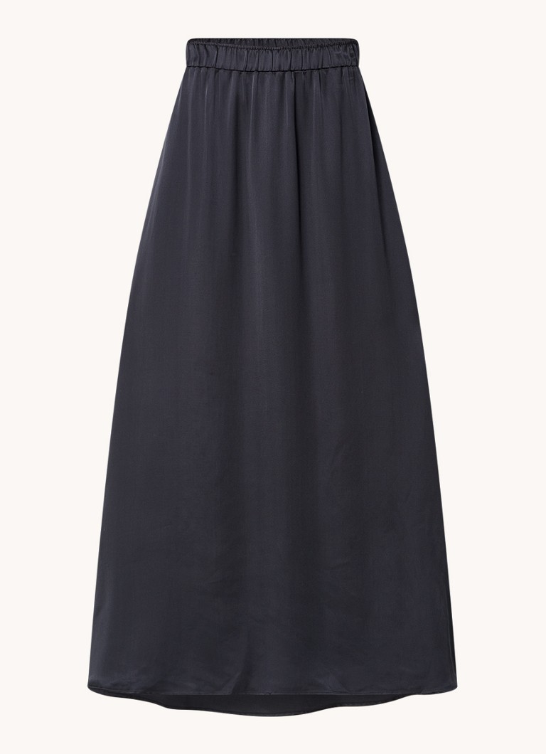 Fustă maxi din satin Metta de la by-bar