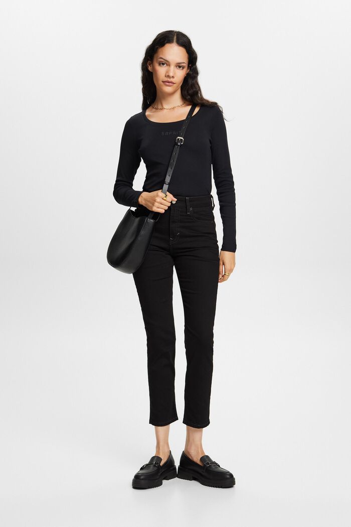 Retro-Jeans mit schmaler Passform und hohem Bund