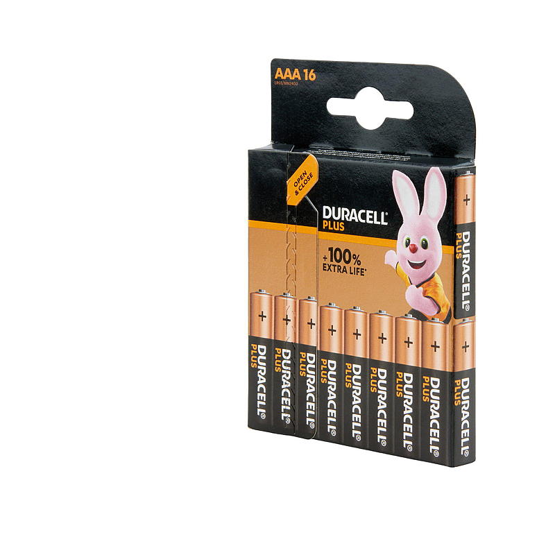 Duracell Batteri 16-pk AAA, Duracell