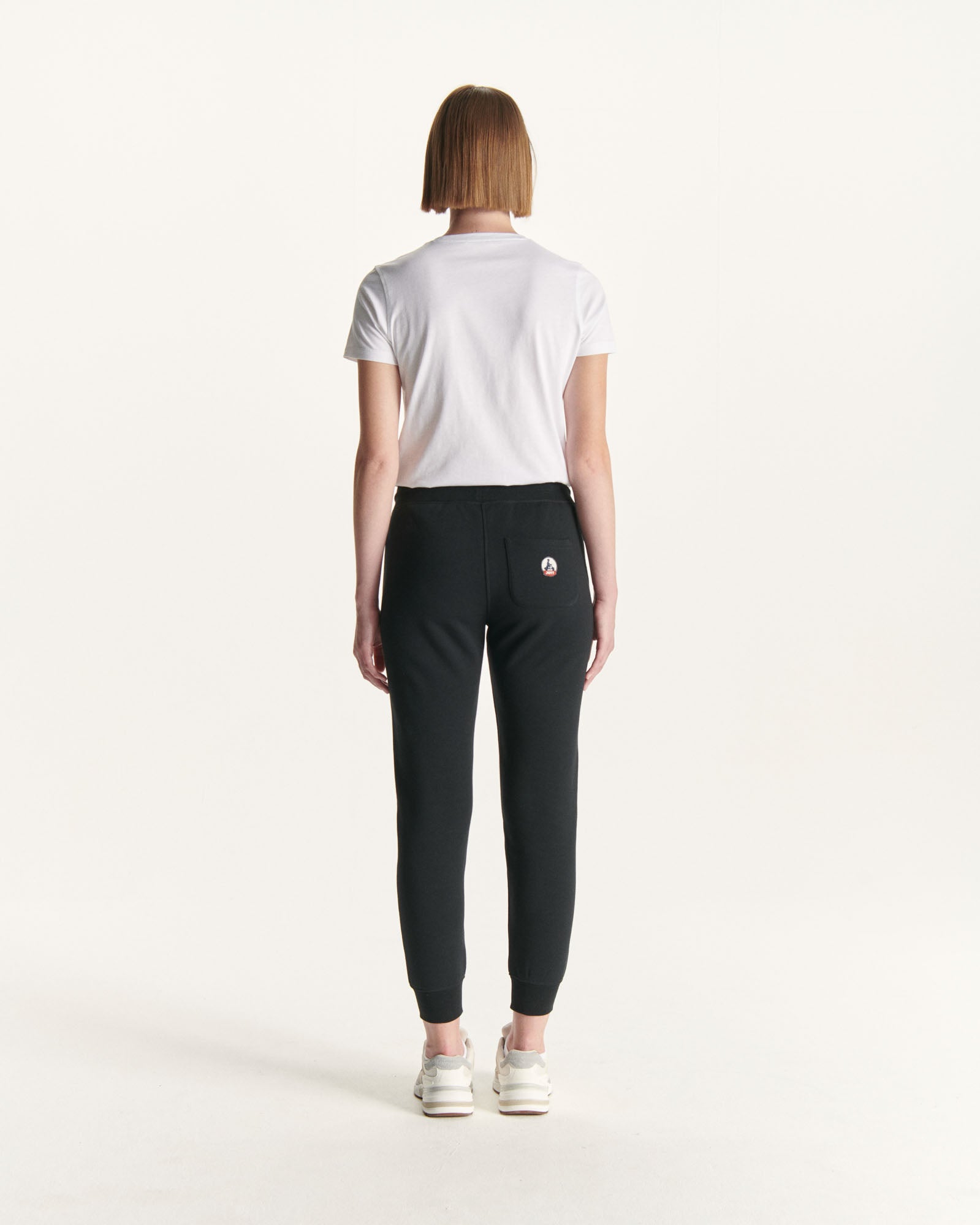 Pantalon de sport femme en coton biologique Noir Valparaiso