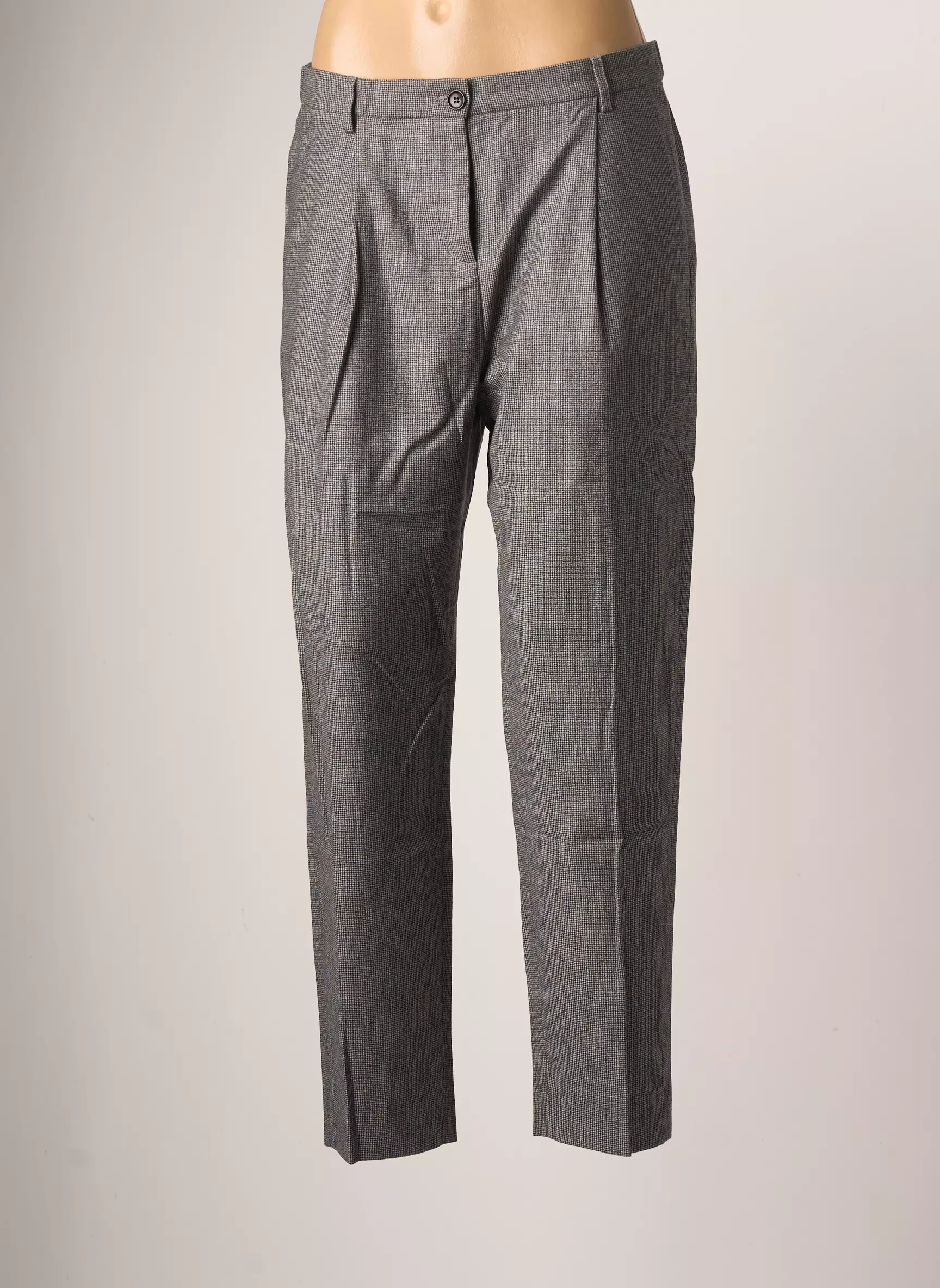 Hartford Pantalons Chino Femme couleur gris