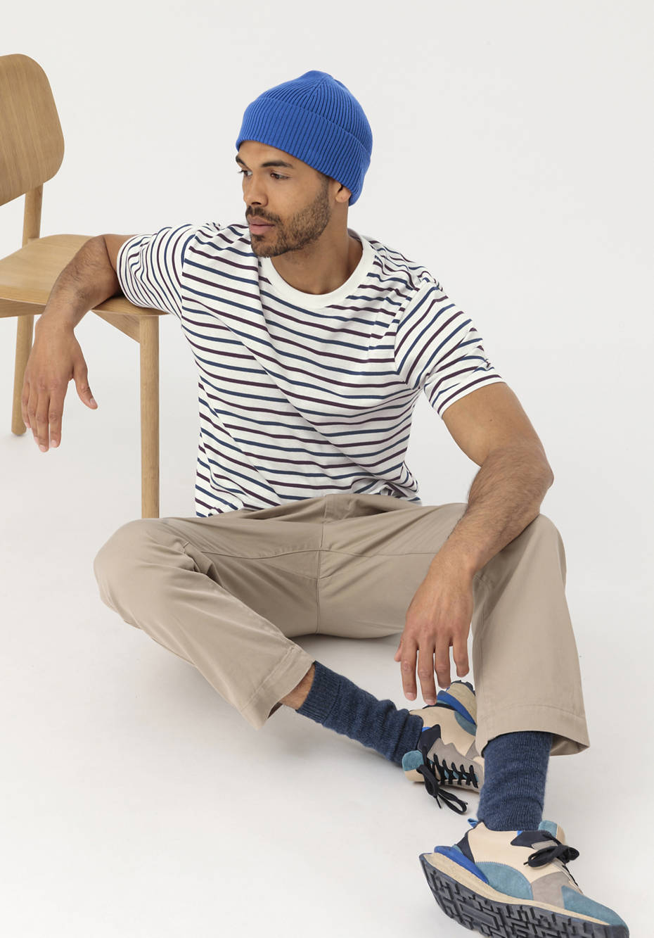 Streifenshirt Relaxed aus reiner Bio-Baumwolle