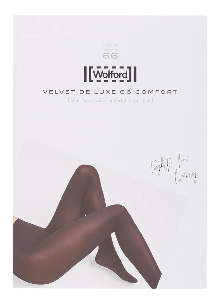 Wolford Velvet de Luxe Comfort harisnyanadrág 66 denier anyagból