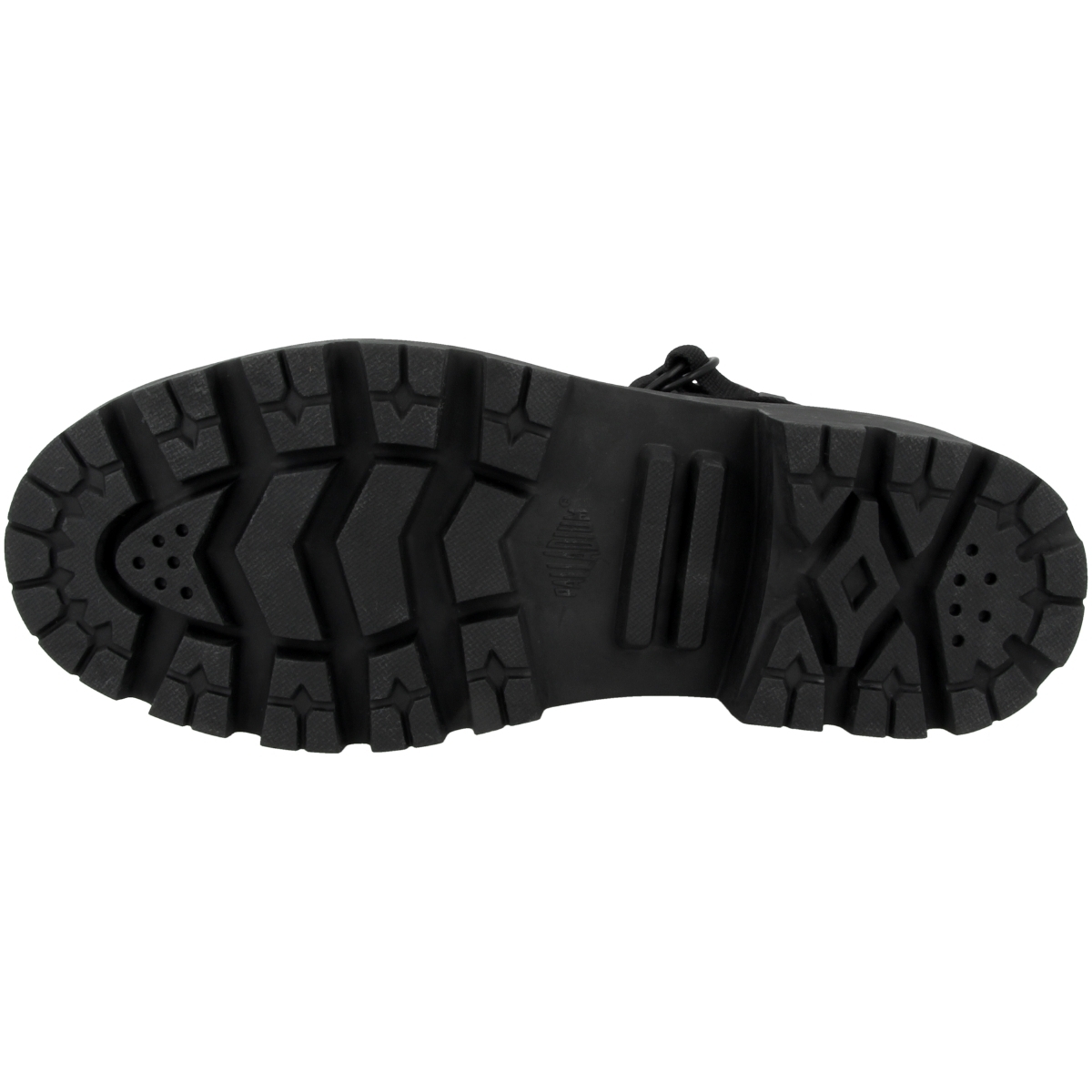 Palladium Pallabase Tact STR Leather Schnürboots schwarz