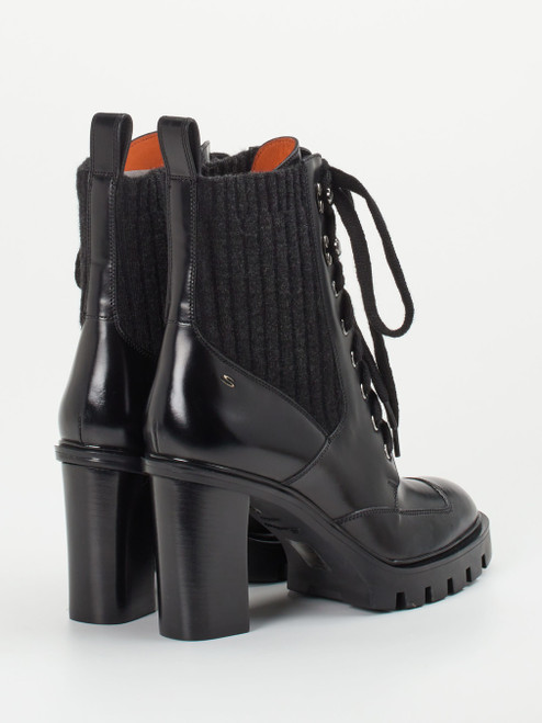 Schnürstiefelette-17294590001 Santoni
