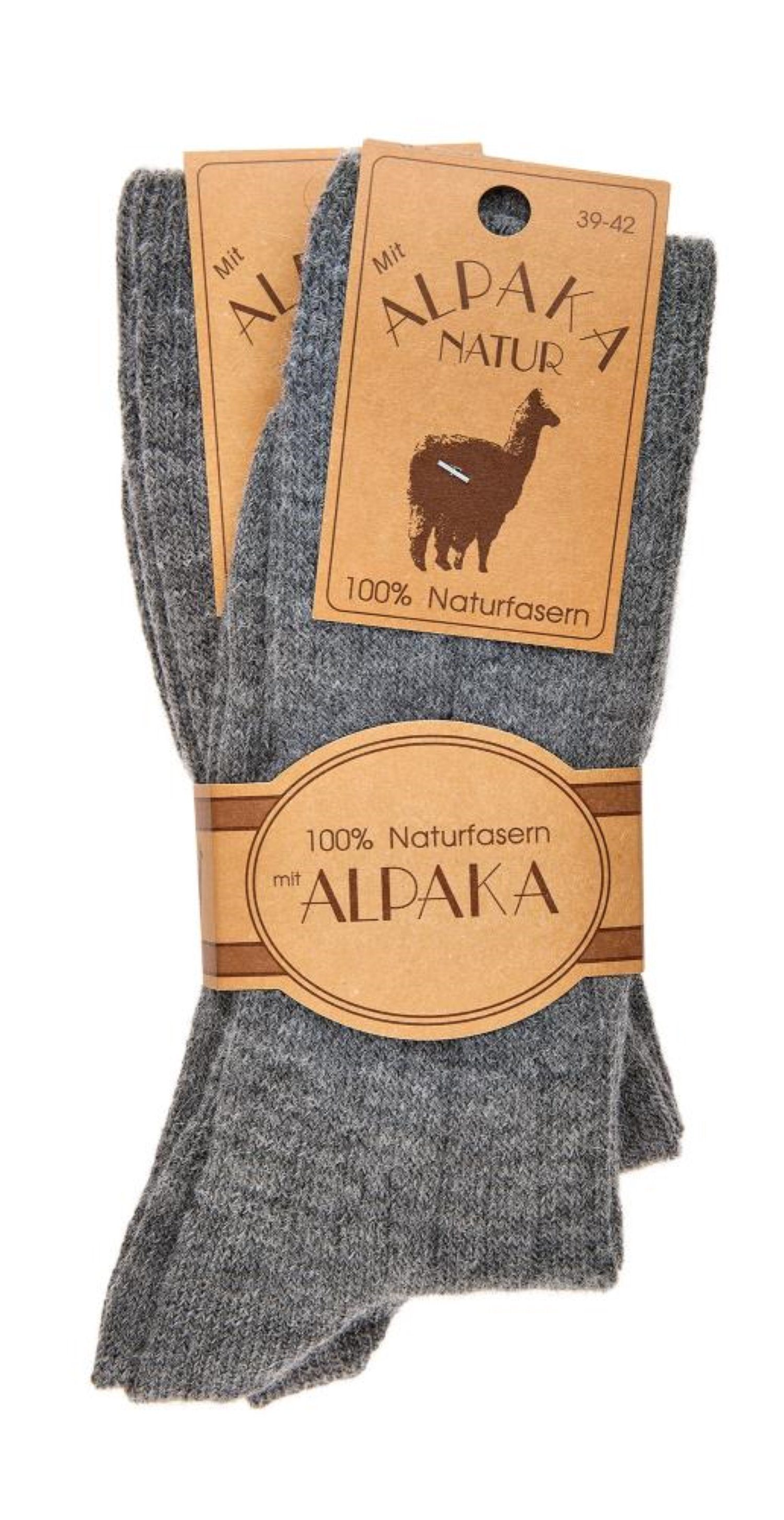 cwonlineshop Thermosocken Alpakasocken 4 Paar (A-6518021) (4-Paar)