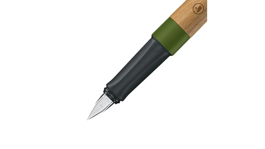 STABILO Grow Füller moosgrün/Eiche - Einzelstift - inklusive Patrone