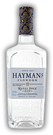 Hayman Royal Dock Gin Navy Strength 57% Hayman Royal Dock Gin Navy Strength 57% Kräftiger und hochprozentiger Gin mit historischem Hintergrund. 0,7	 Liter - Vol 57%