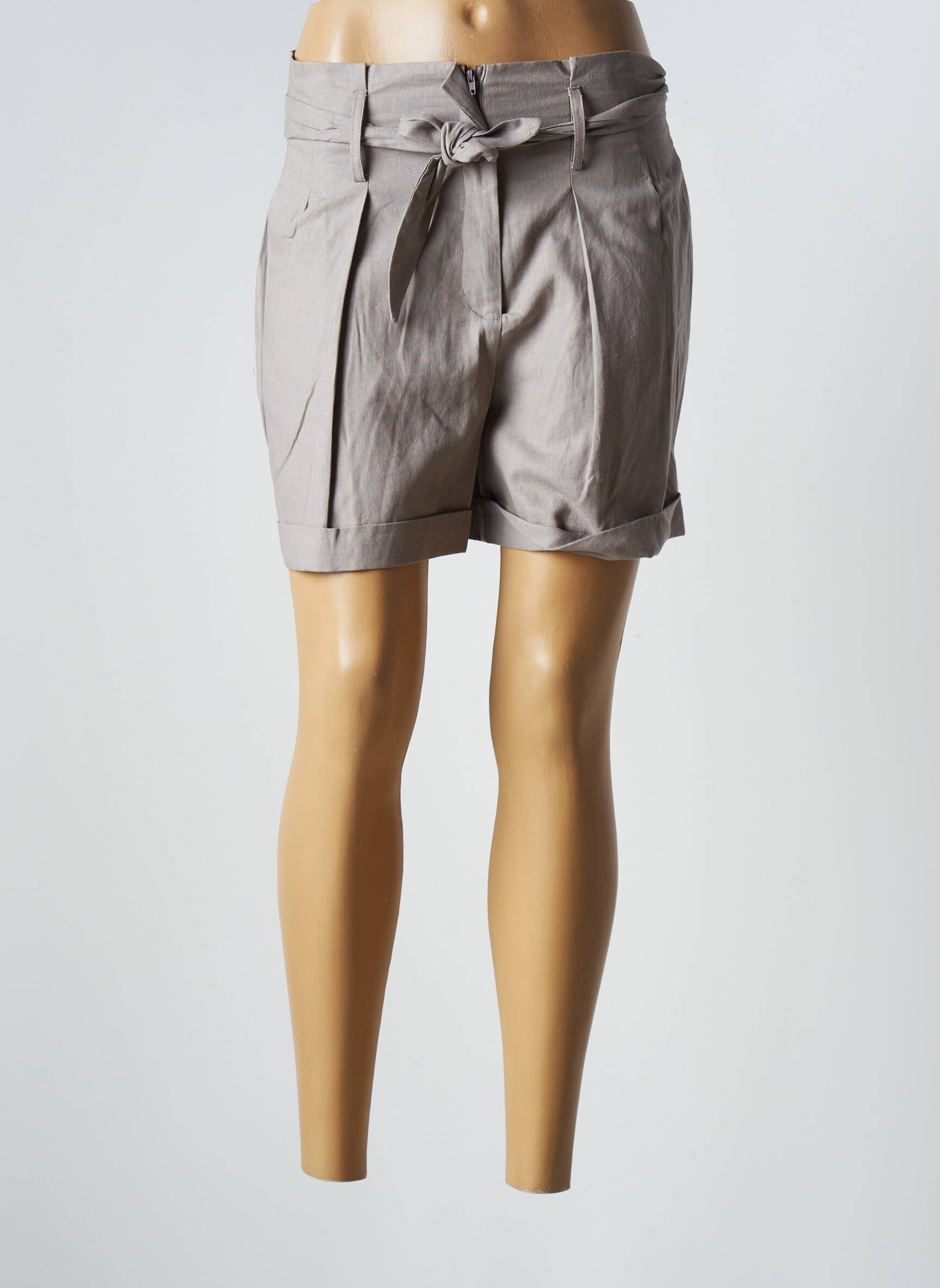 Yours Shorts 1 Femme couleur gris