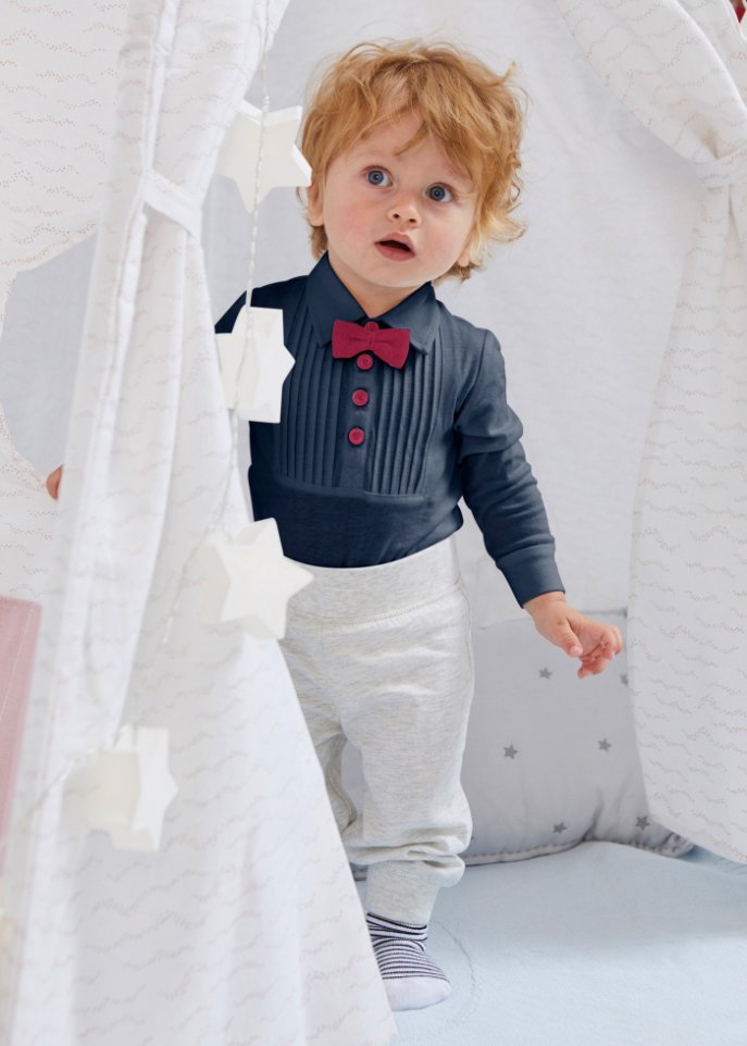 Baby Langarmbody aus Bio-Baumwolle