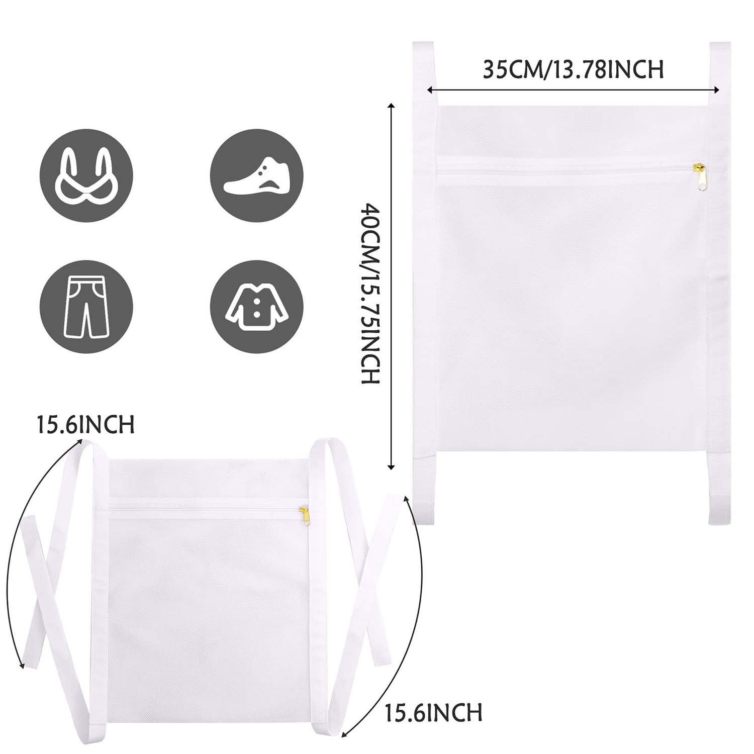 Daisred Wäschesäckchen 2 Stück Sneaker Wäschenetz Für TrocknerWaschmaschine,(2-St)