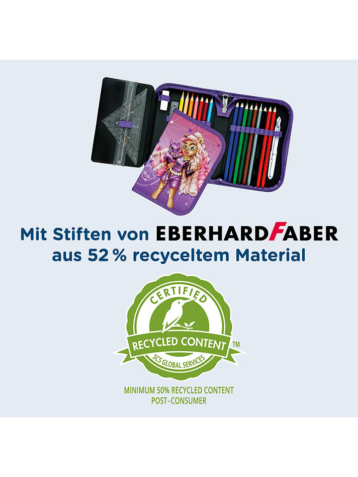 SCOOLI Gefülltes Federmäppchen 