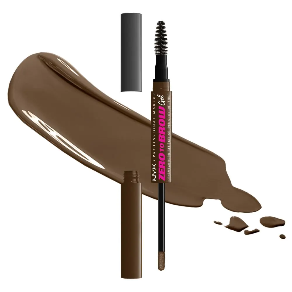 NYX Zero To Brow Σοκολατένιο Τζελ Φρυδιών