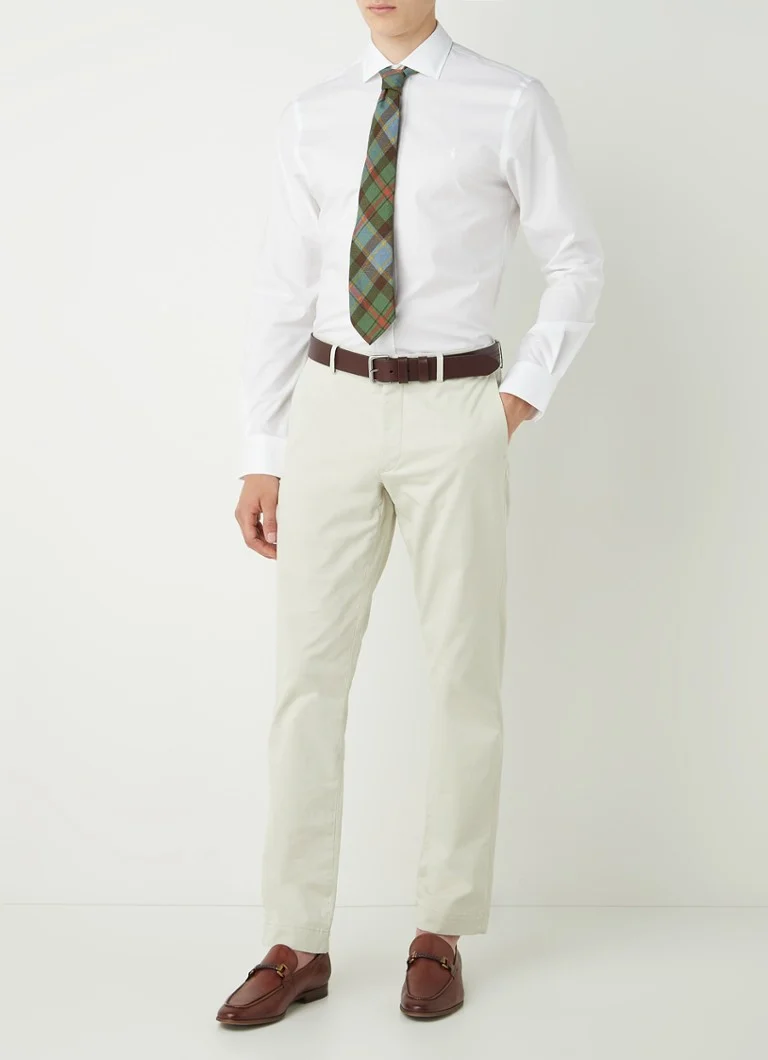 Ralph Lauren slim fit košulja s vezom logotipa