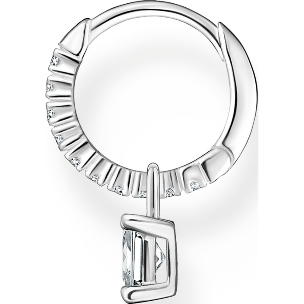 Thomas Sabo Boucle d'oreille unique 925 Argent Boucles d'oreilles