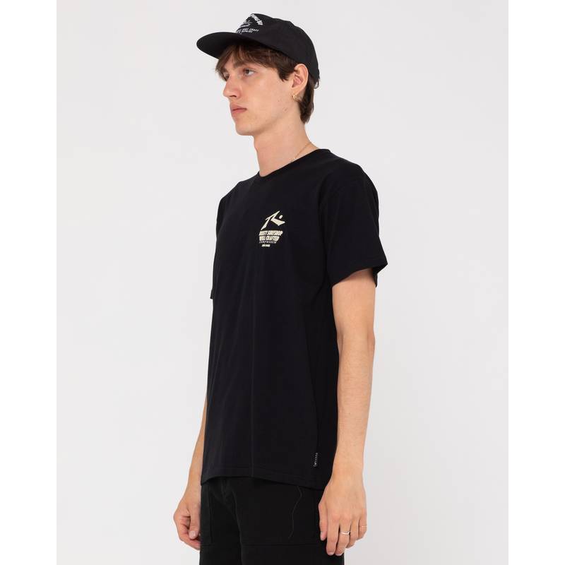 RUSTY SHAPE SHOP MERCH SHORT SLEEVE TEE T-Shirt Herren