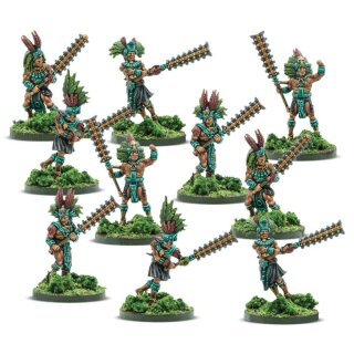Maya: Almehenob Nobles With Huge Macuahuitl (EN)