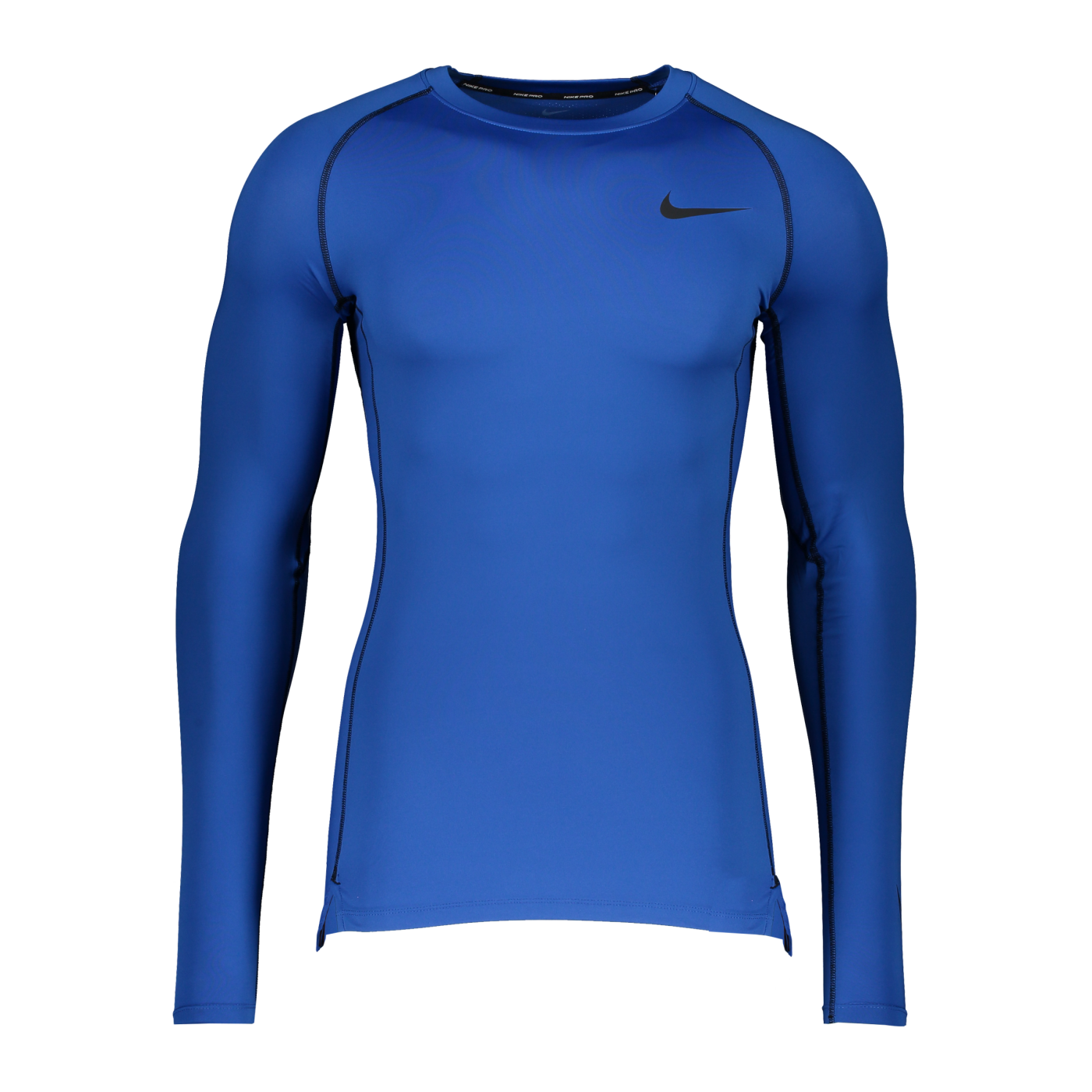 Nike Pro Longsleeve Blau Schwarz F480