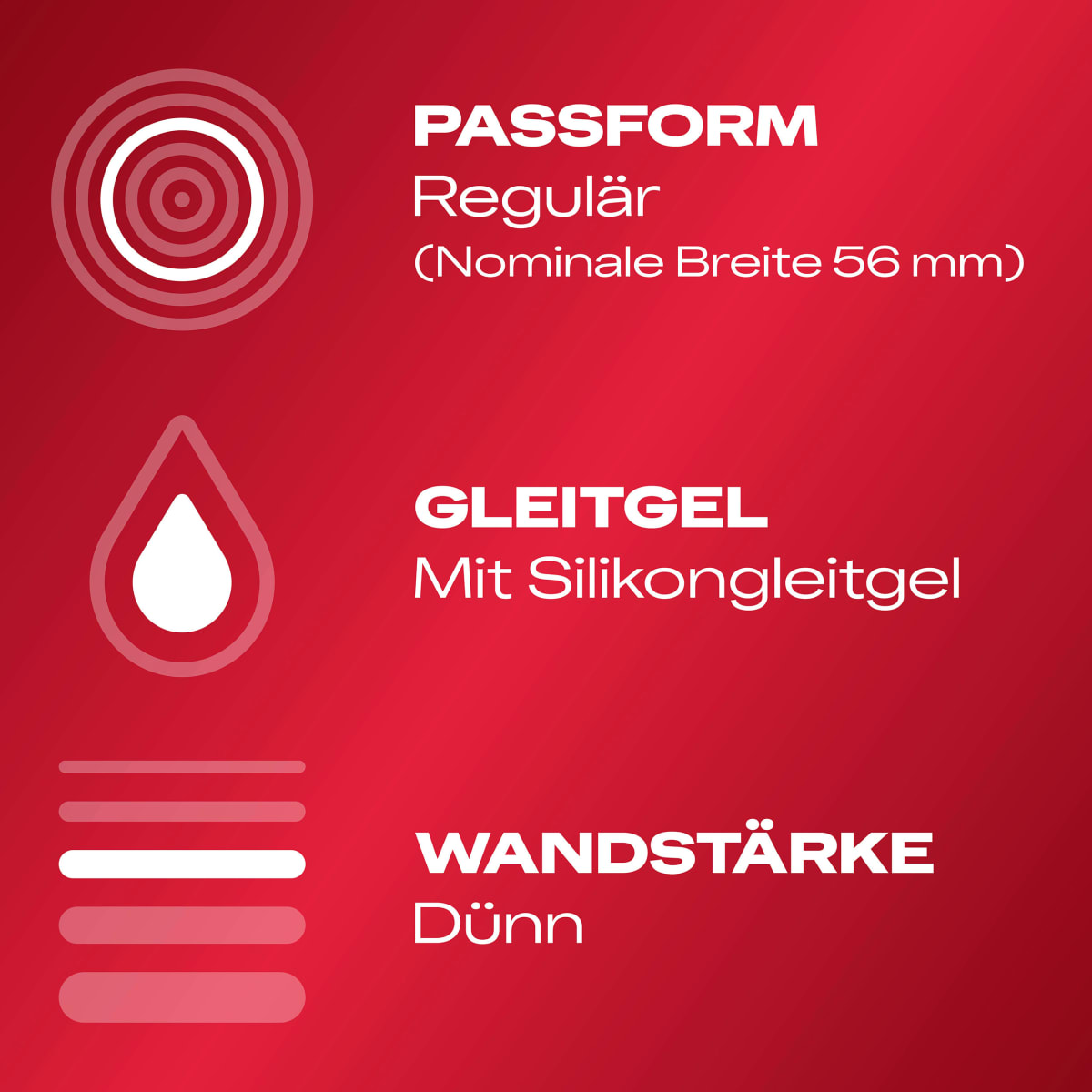 Kondome Gefühlsecht Classic neu, Breite 56mm, 40 St