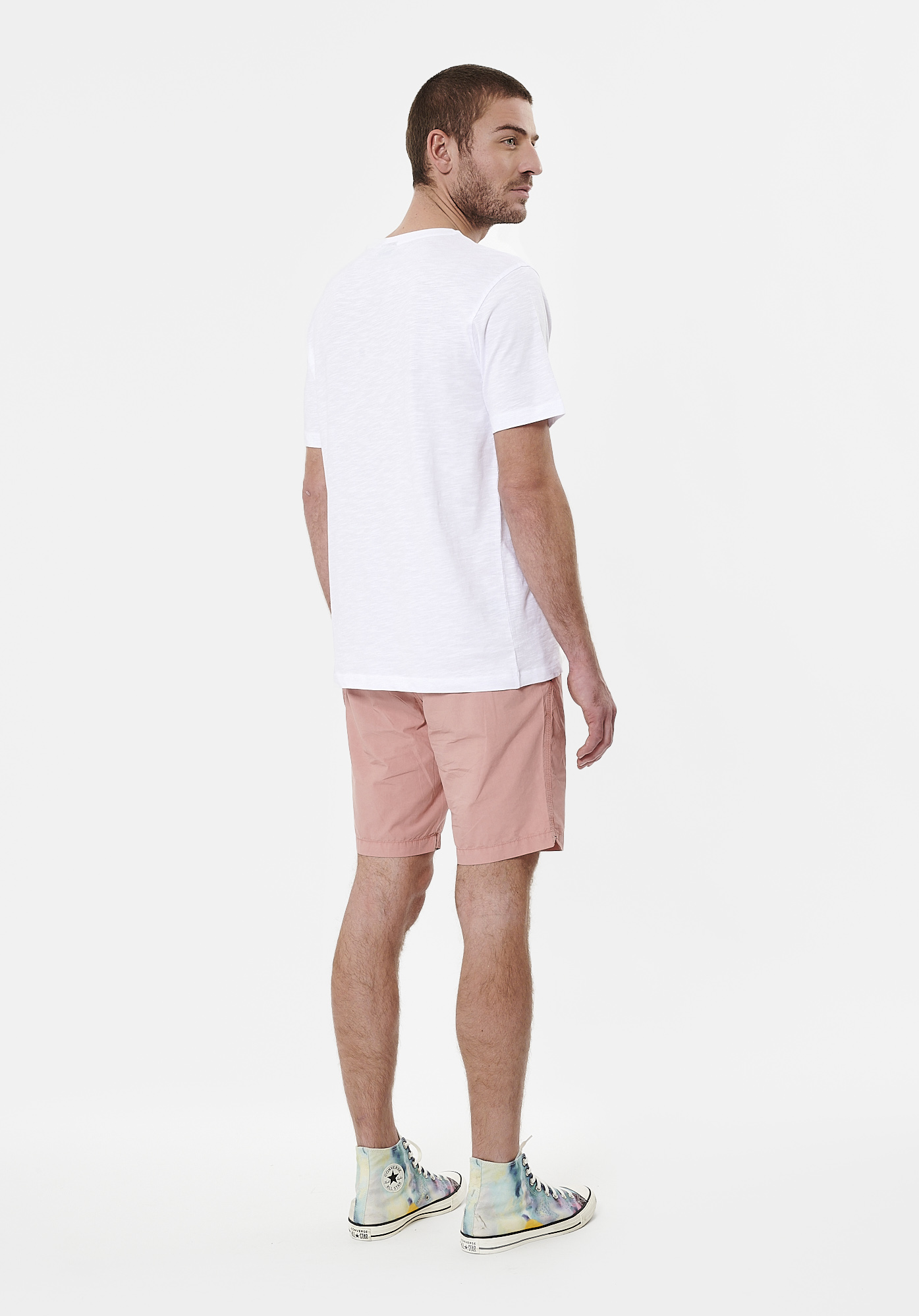 CLAUS  T-shirt blanc tête de mort Homme en 100% coton