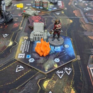 Fire Tokens for Nemesis & Nemesis: Lockdown (12)