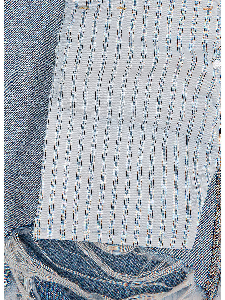 Pepe Jeans Jeans-Shorts in Blau günstig kaufen