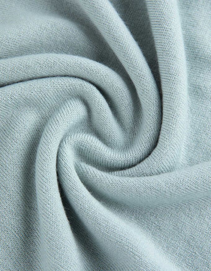Strickpullover - Gerollte Abschlüsse