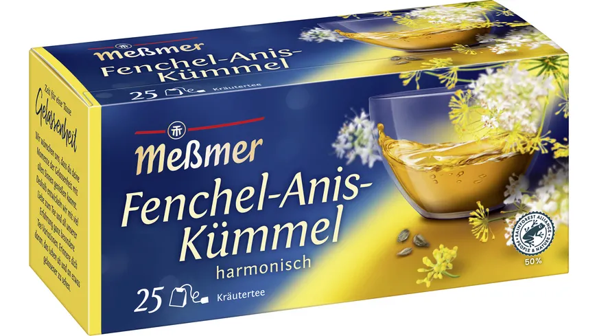 Meßmer Kräutertee Fenchel-Anis-Kümmel 50 g