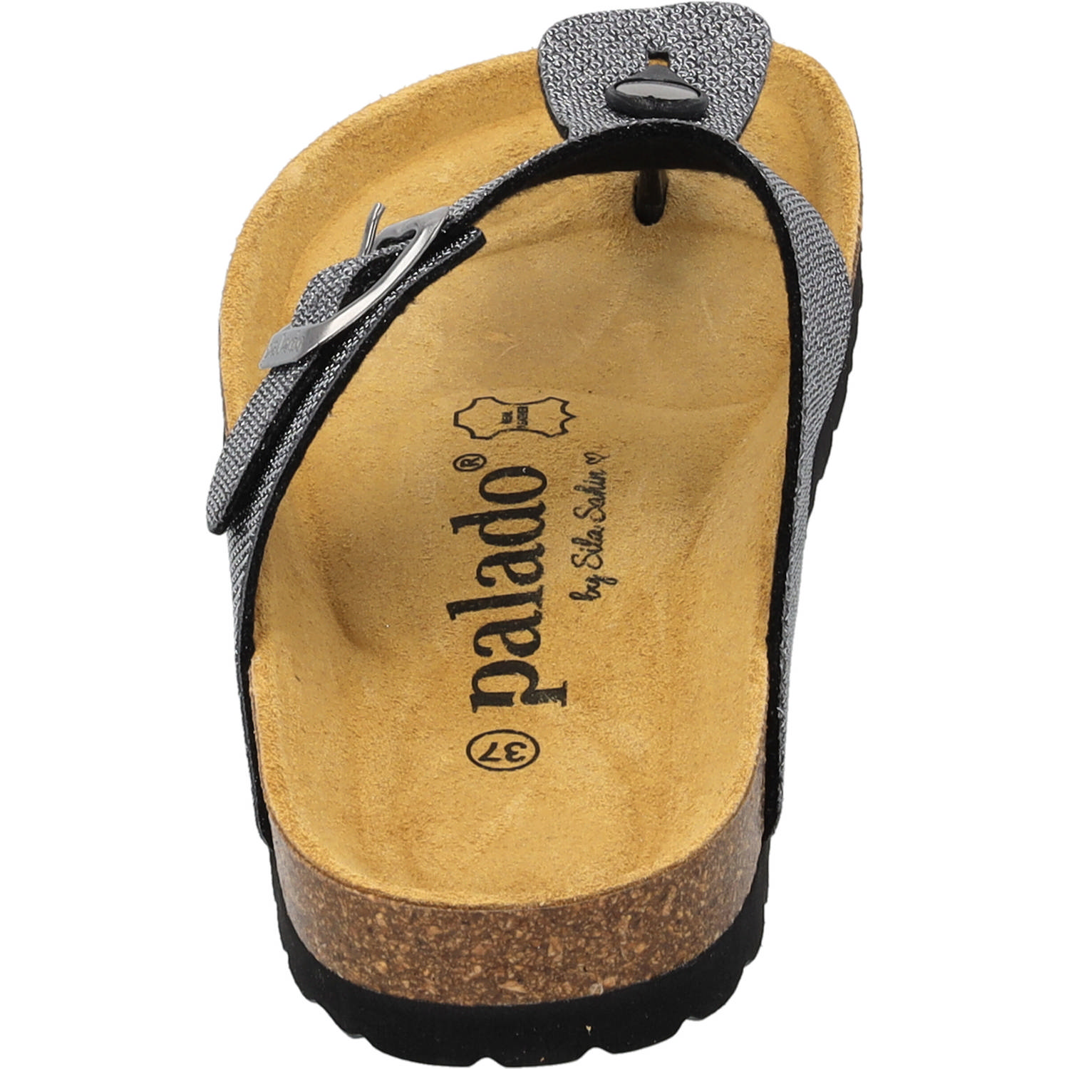 Palado Kos Tiffany by Sila Sahin, Zehentrenner, Damen, Schwarz