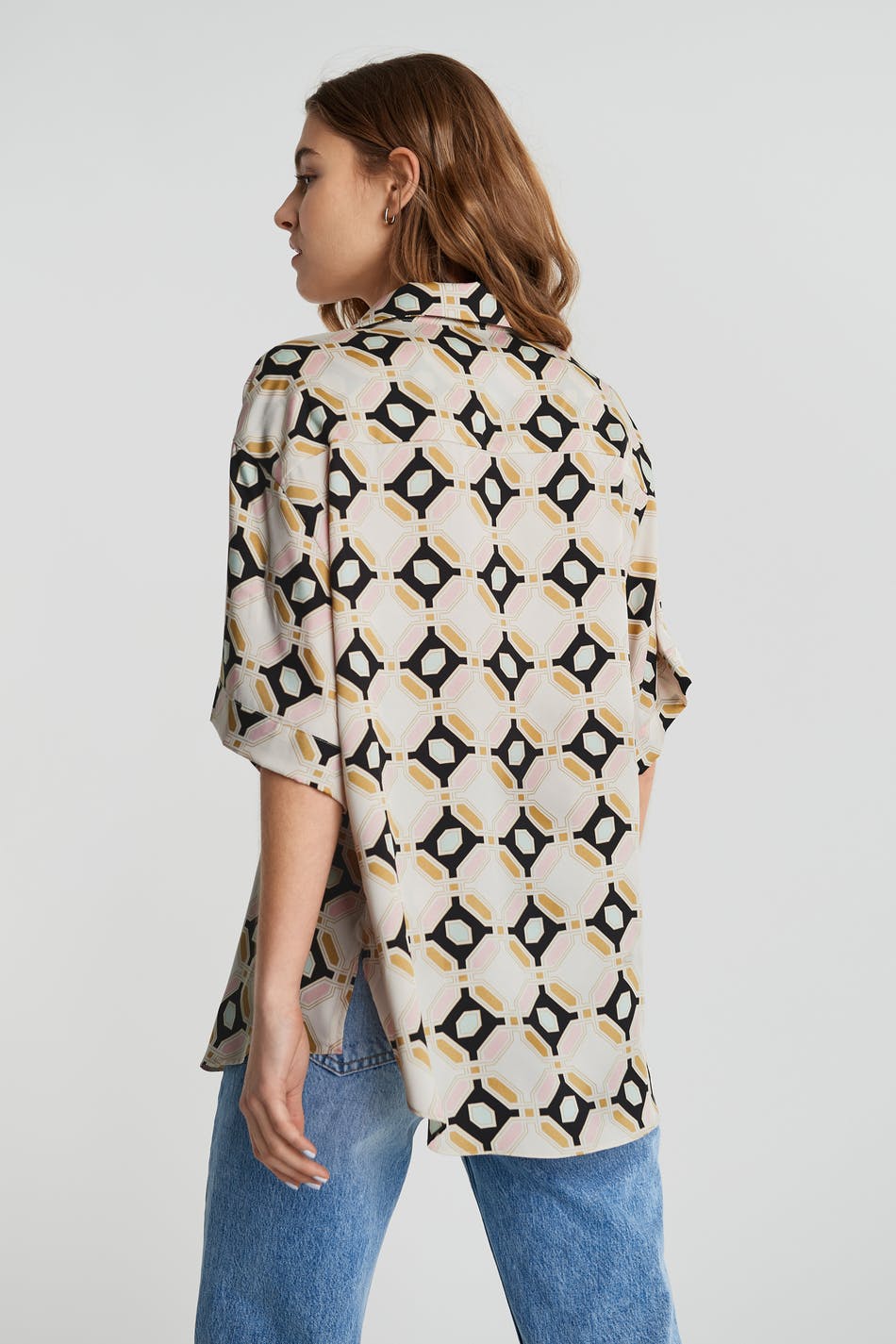 Malou satin shirt