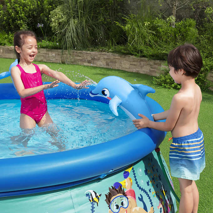 H2OGO! Underwater Oasis Spray Pool