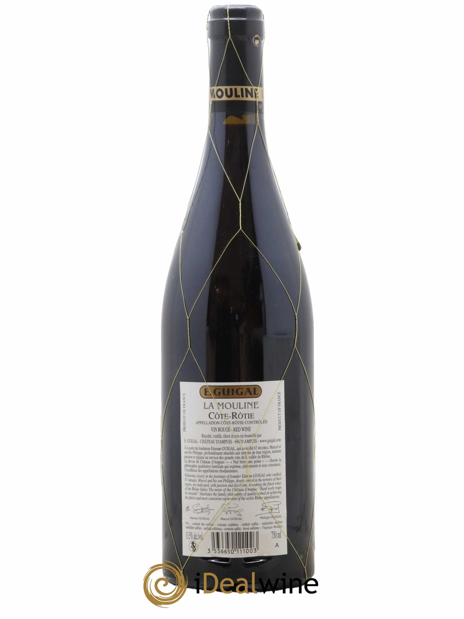 Côte-Rôtie La Mouline Guigal  2006 - Lot de 1 Bouteille