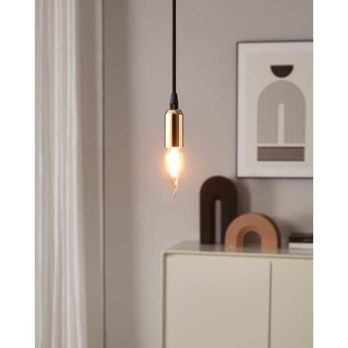 EGLO E14 LED Filament Leuchtmittel Kerze Amber