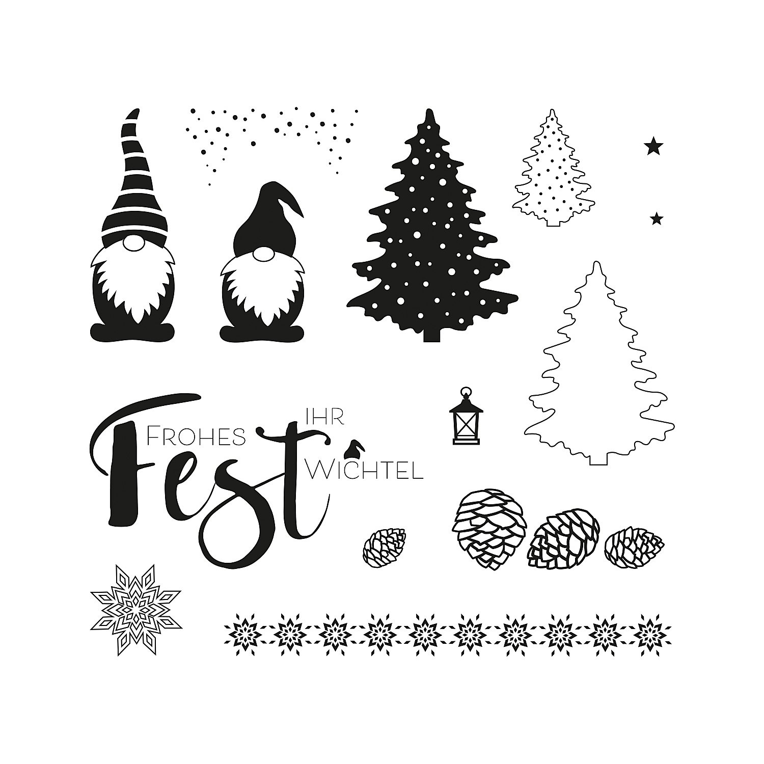 Clear Stempel-Set 