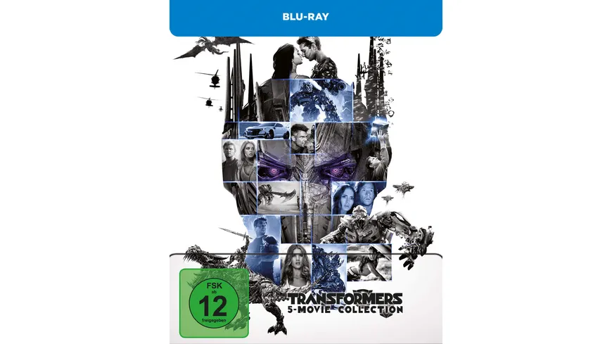 Transformers 5 Movie Collection - Blu-ray Limited Steelbook