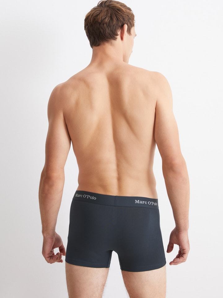 Marc O'Polo Trunk Essentials in dark navy, nordic grey melange günstig kaufen S