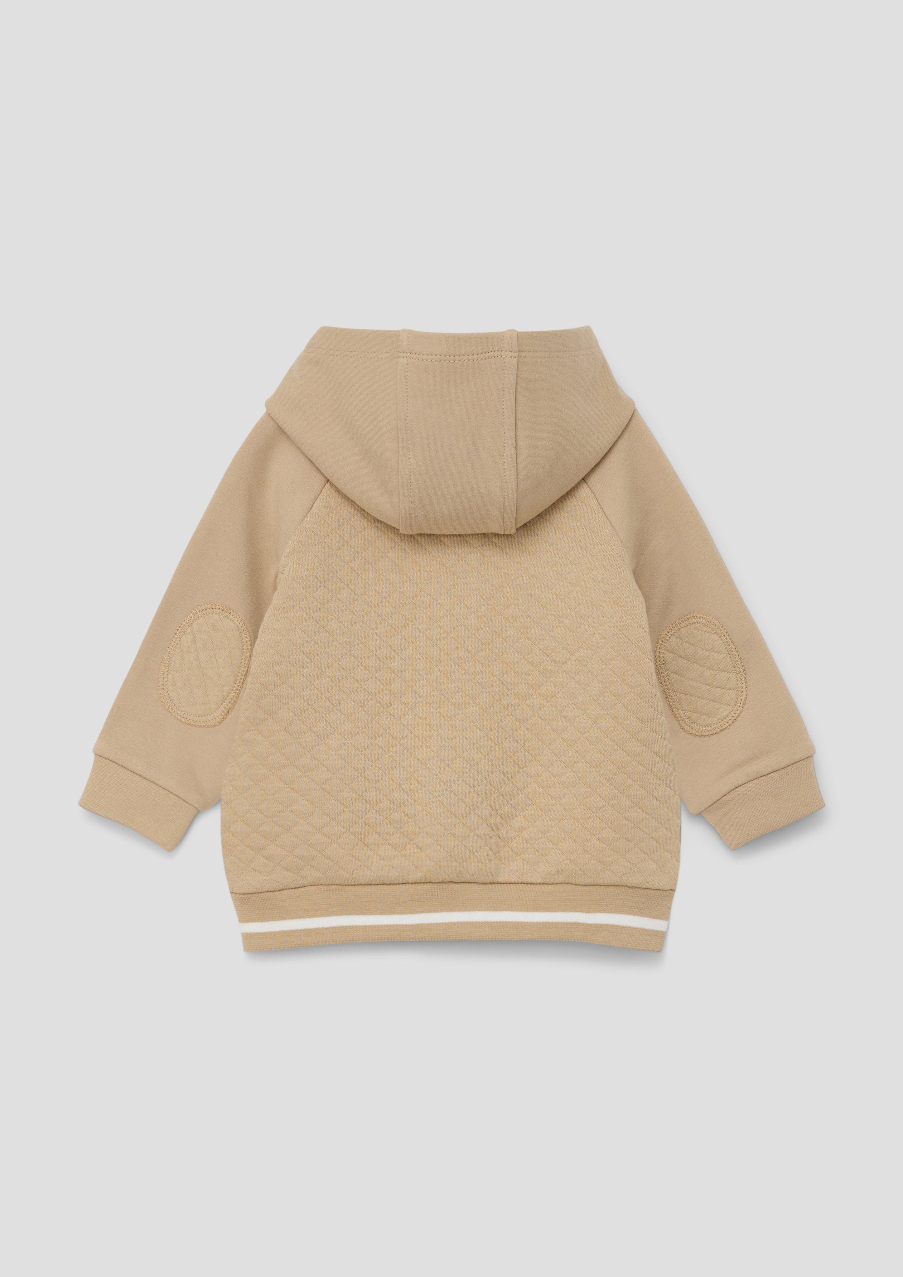 Sweatjacke mit Steppung  2140130-8195