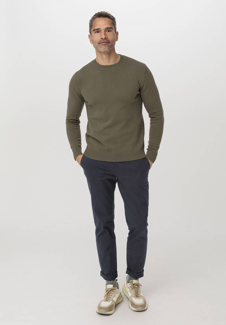 Pullover aus reiner Bio-Baumwolle
