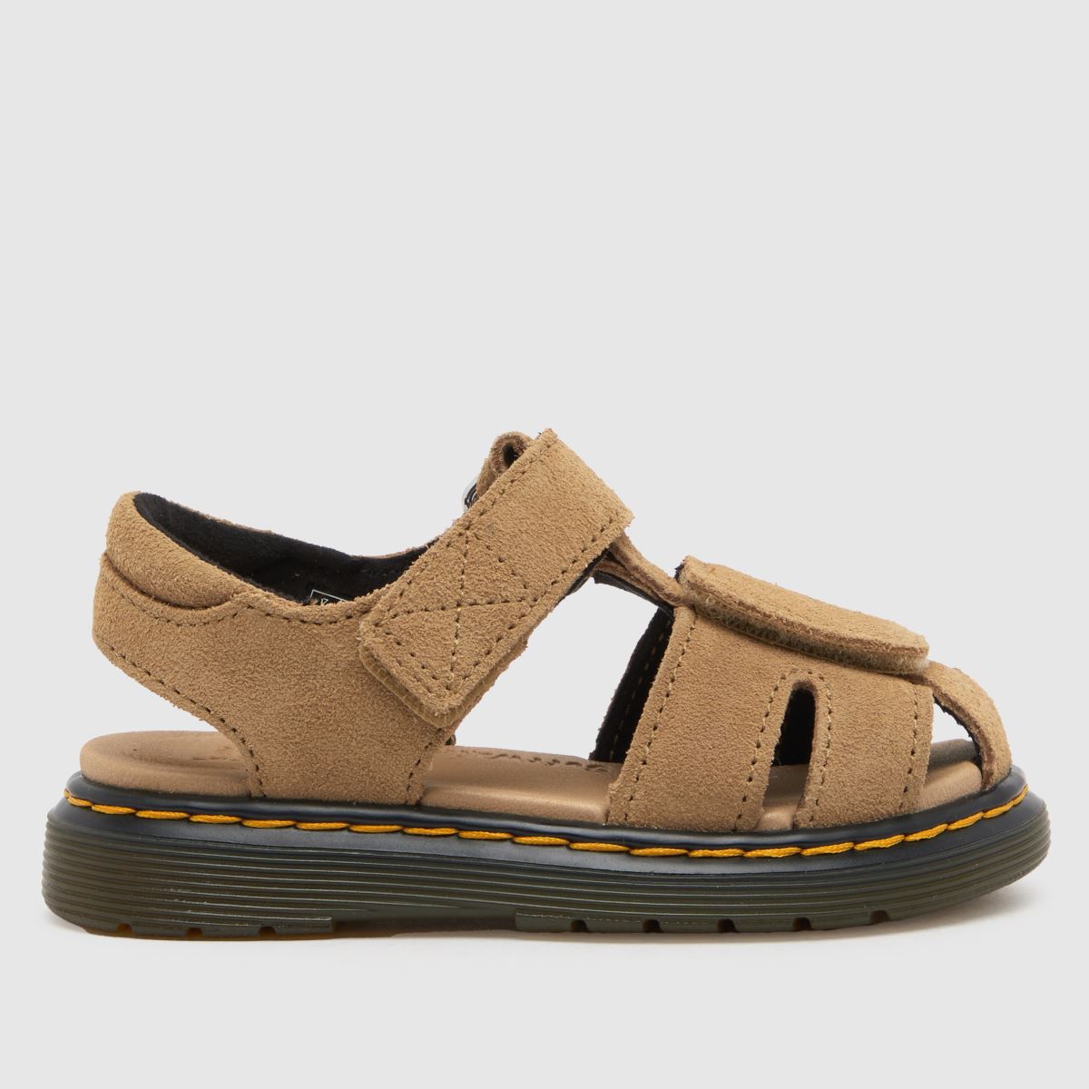 Dr Martens tan moby ii småbarnssandaler