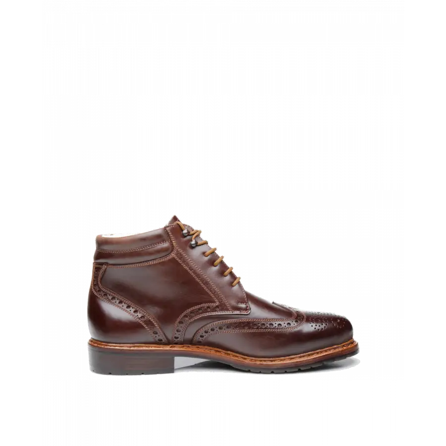 Heinrich Dinkelacker - Stiefeletten BUDA FULL-BROGUE H gefüttert - braun