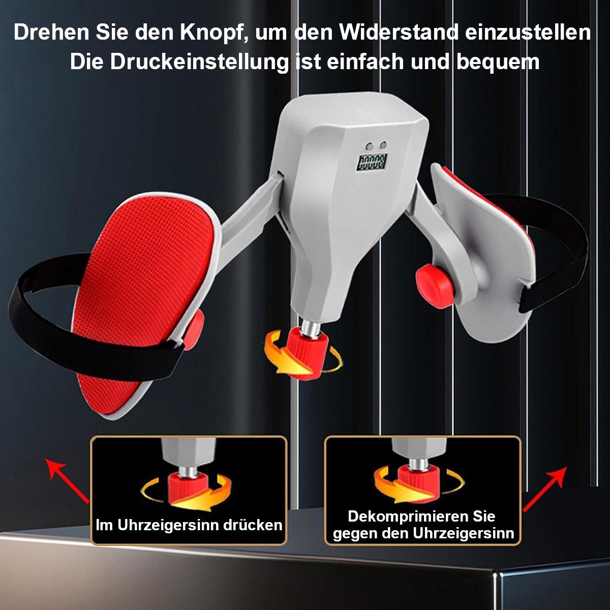 flowgoer Multitrainer Beintrainer: 360° verstellbares Trainingsgerät, multifunktional, Effektives Training–Für innere Oberschenkel,vielseitiges Gesäßtraining