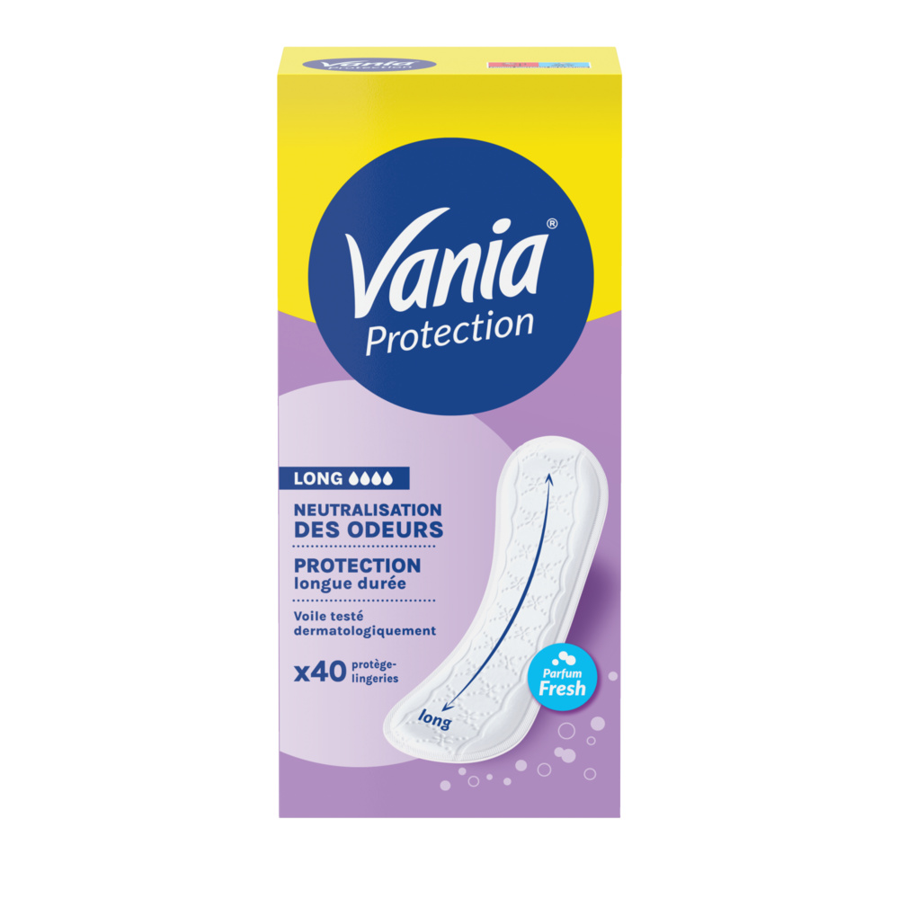 vania VANIA PROTEGE-SLIPS PROTECTION LONG FRESH X40 Protège-slip