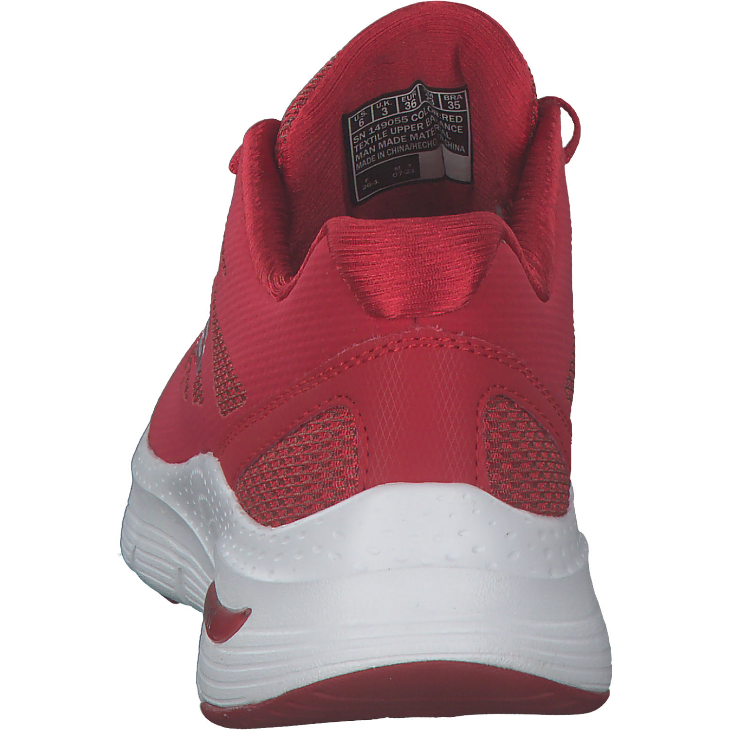 Skechers 149055, Sneakers Low, Damen, Rot