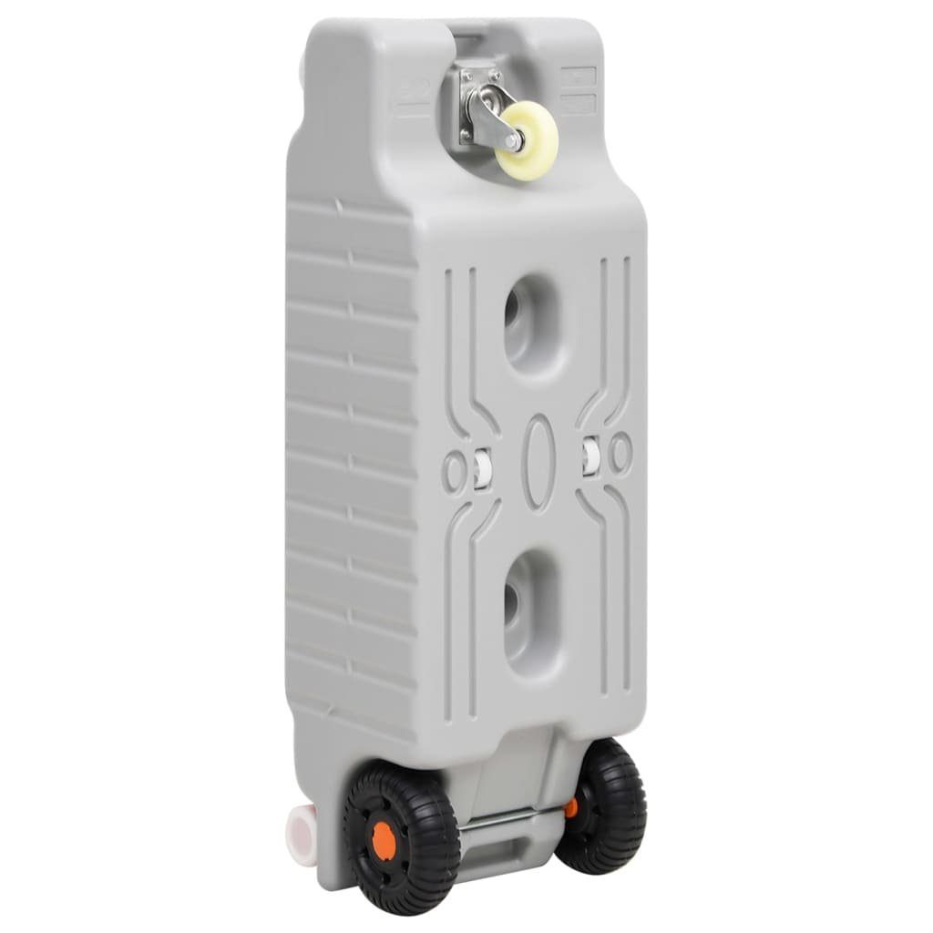vidaXL Campingtoilette Tragbare Campingtoilette mit Waschbecken und Wasserbehälter