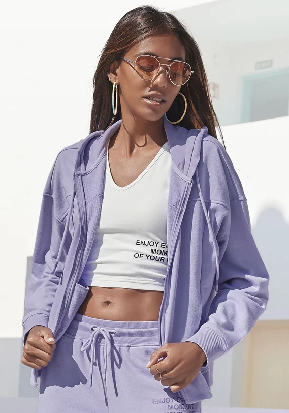 Kapuzensweatjacke
