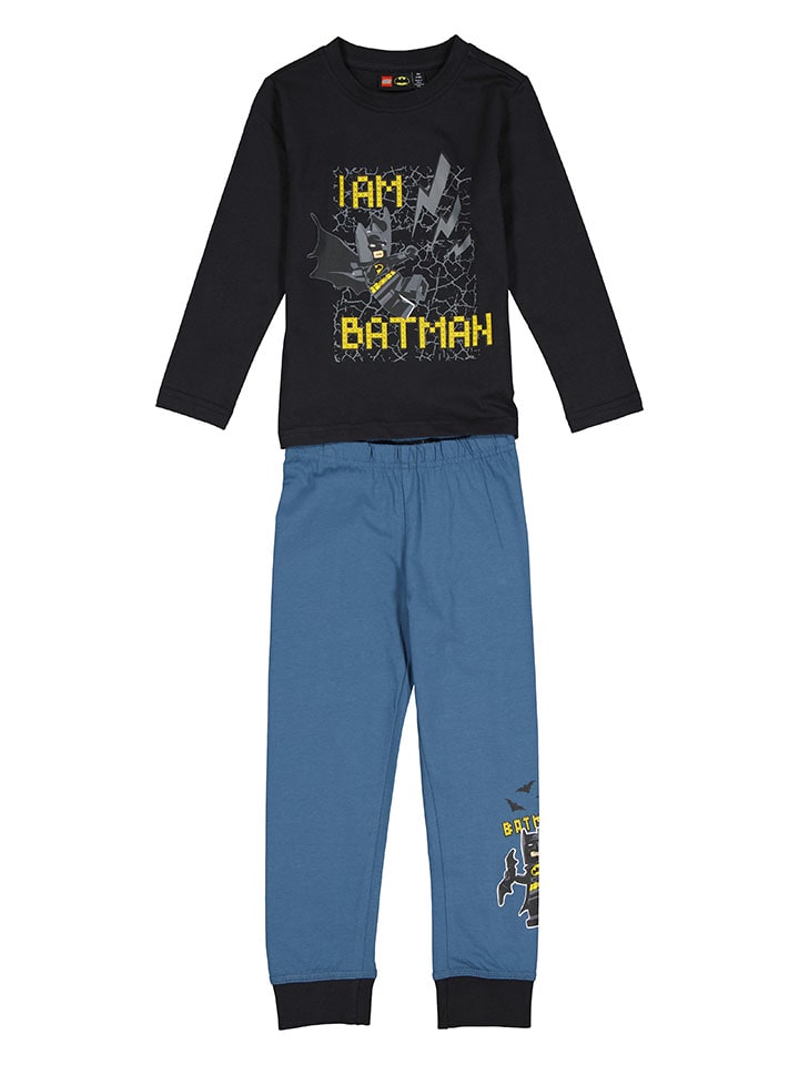 LEGO Pyjama in Schwarz/ Blau günstig kaufen